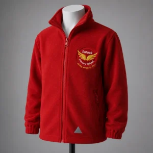 Fleece Jacket-Red