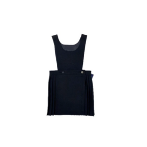 Girls Bibs Pinafore Dress- Grey, Black or Navy