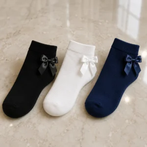 Ankle Bow Socks (Pack of 3)