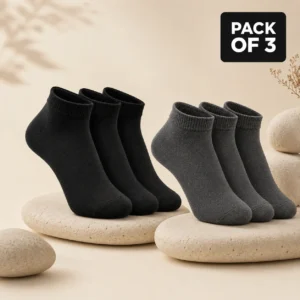 Ankle Socks (Pack of 3)