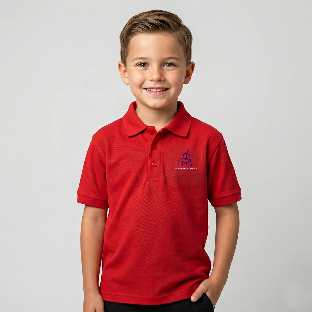 St Bartholomew's Primary School Polo Shirt - Image 3