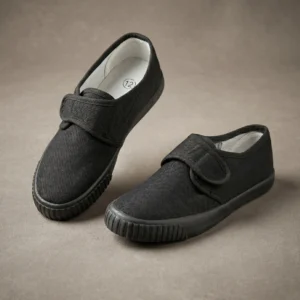 Unisex Velcro Pumps - Black