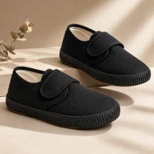 Black Velcro Pumps