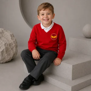 Eatock Primary School Knitted V-Neck Jumper