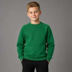 Plain Crew Neck Sweatshirt - Junior