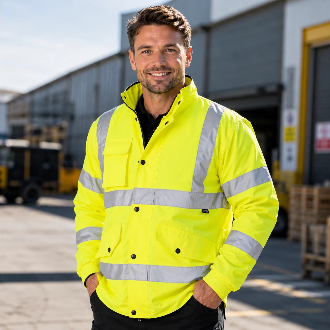 BOMBER JACKET HI VIS - Image 4