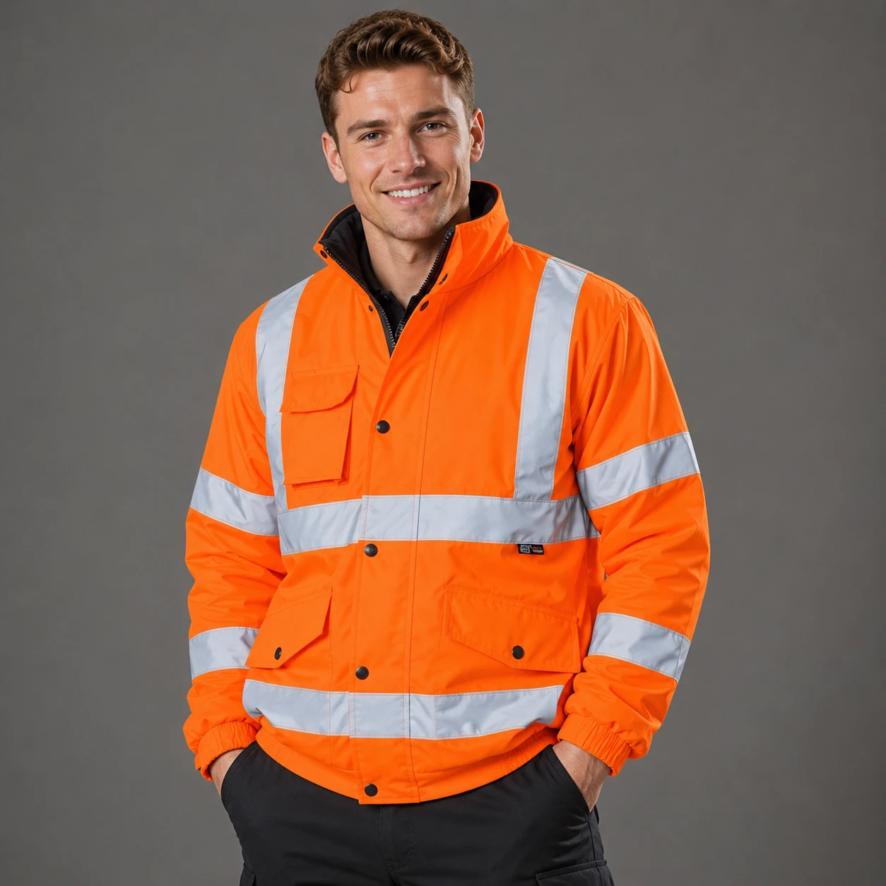 BOMBER JACKET HI VIS - Image 3