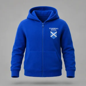 St Andrews Zipped Hoodie