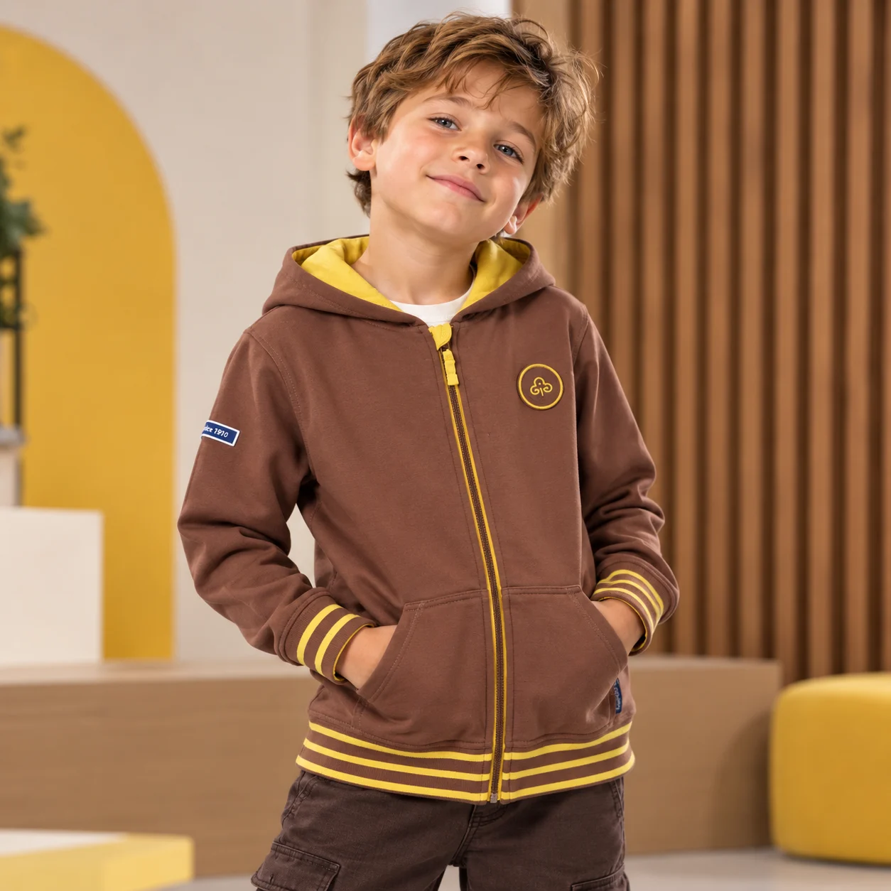 Brownies uniform zip hoodie - Image 2