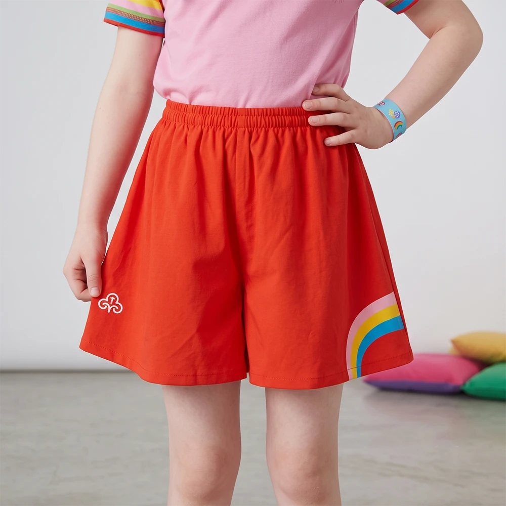 Rainbows uniform flippy shorts