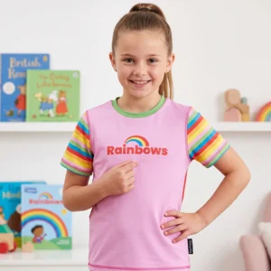 Rainbows uniform t-shirt- Girls